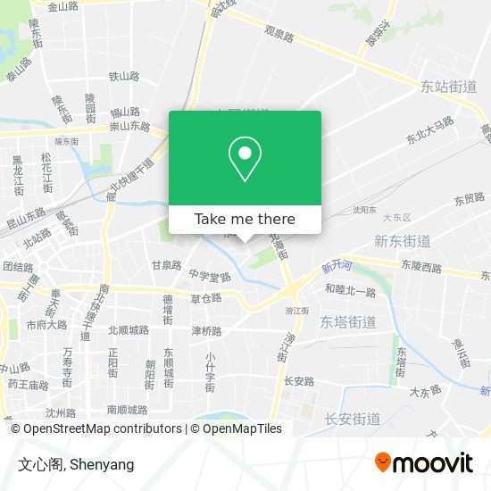 文心阁 map