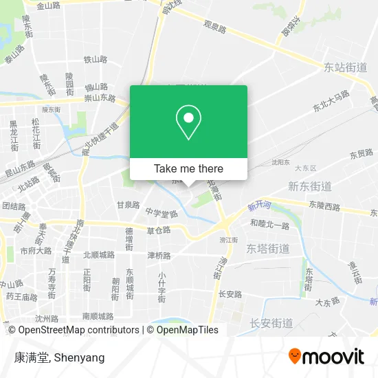 康满堂 map