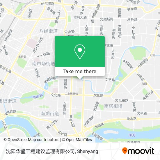 沈阳华盛工程建设监理有限公司 map