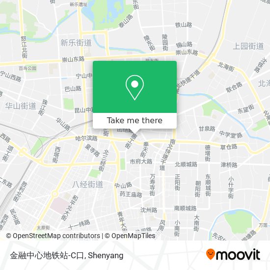 金融中心地铁站-C口 map