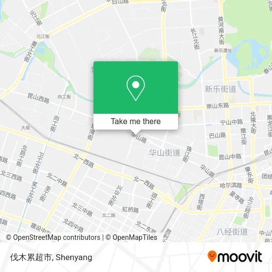 伐木累超市 map