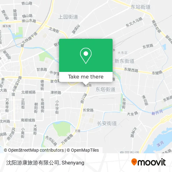 沈阳游康旅游有限公司 map