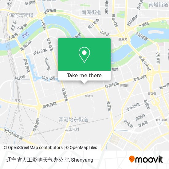 辽宁省人工影响天气办公室 map