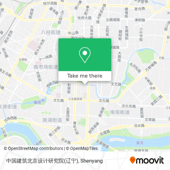 中国建筑北京设计研究院(辽宁) map