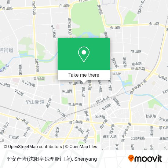 平安产险(沈阳皇姑理赔门店) map
