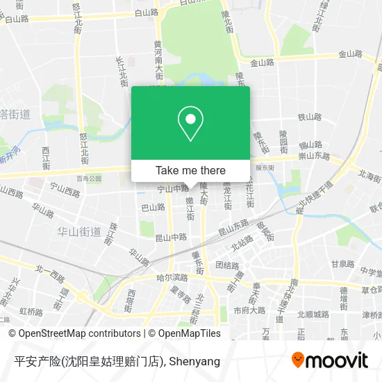 平安产险(沈阳皇姑理赔门店) map