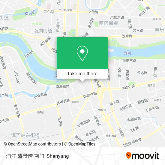 浦江·盛景湾-南门 map