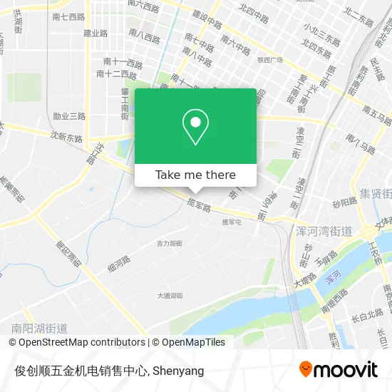俊创顺五金机电销售中心 map