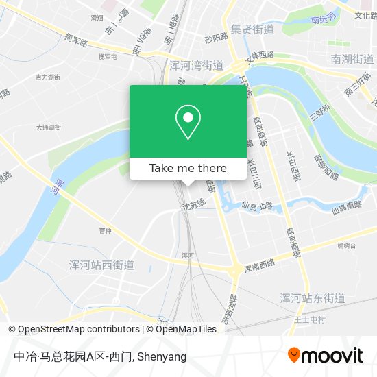 中冶·马总花园A区-西门 map