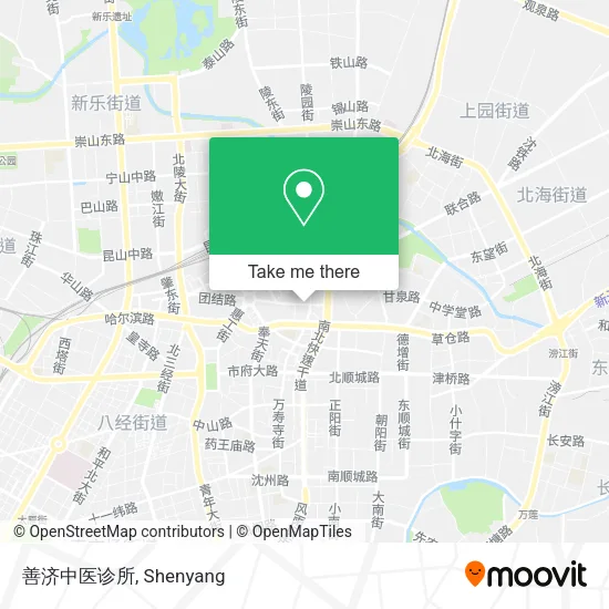善济中医诊所 map