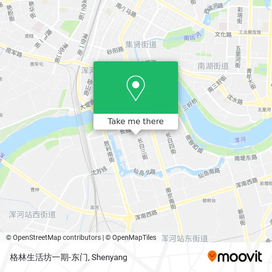 格林生活坊一期-东门 map