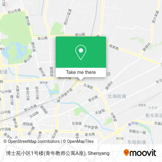 博士苑小区1号楼(青年教师公寓A座) map