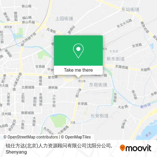 锐仕方达(北京)人力资源顾问有限公司沈阳分公司 map