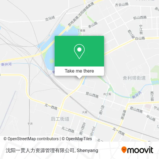 沈阳一贯人力资源管理有限公司 map