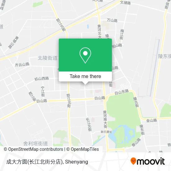 成大方圆(长江北街分店) map