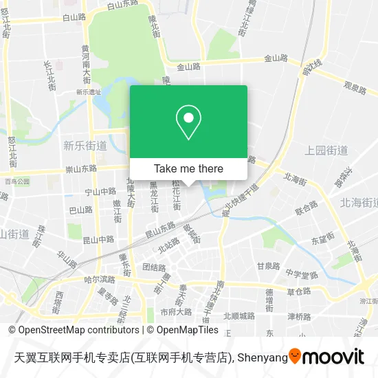 天翼互联网手机专卖店(互联网手机专营店) map