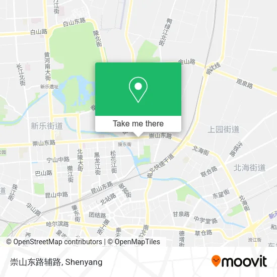 崇山东路辅路 map