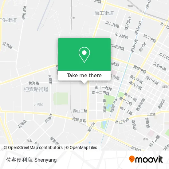 佐客便利店 map