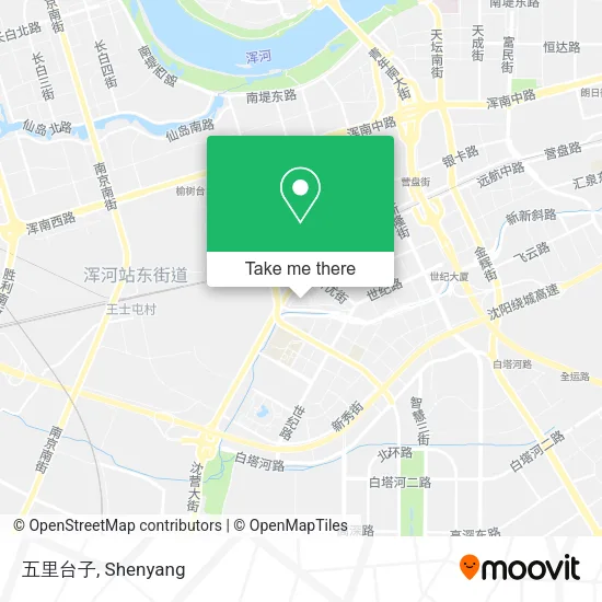 五里台子 map
