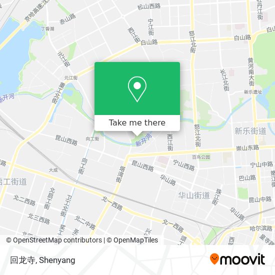 回龙寺 map
