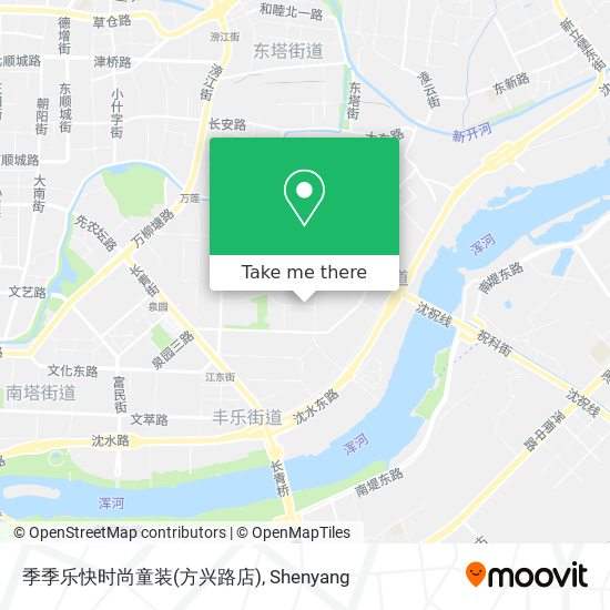 季季乐快时尚童装(方兴路店) map