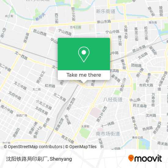 沈阳铁路局印刷厂 map