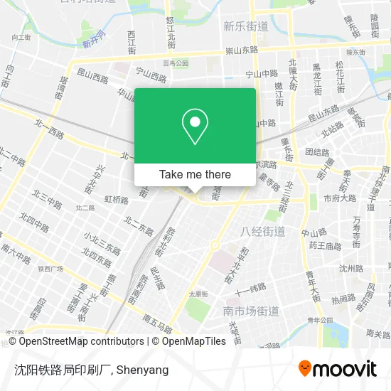 沈阳铁路局印刷厂 map