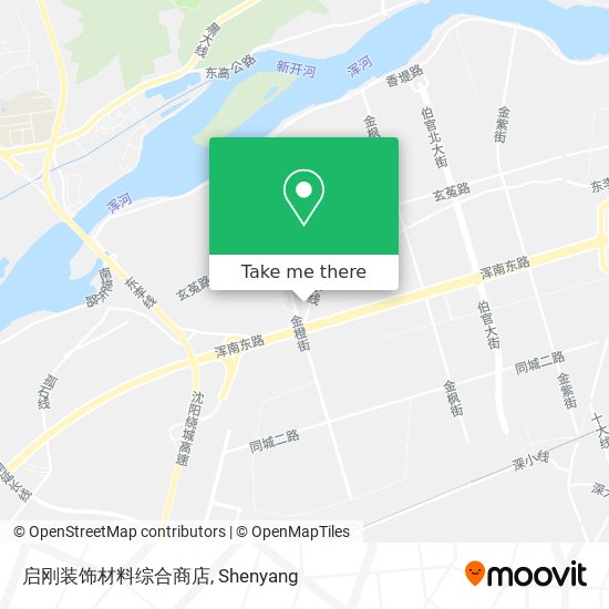 启刚装饰材料综合商店 map