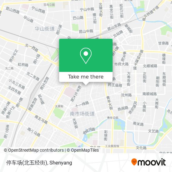 停车场(北五经街) map