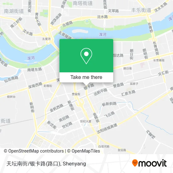 天坛南街/银卡路(路口) map