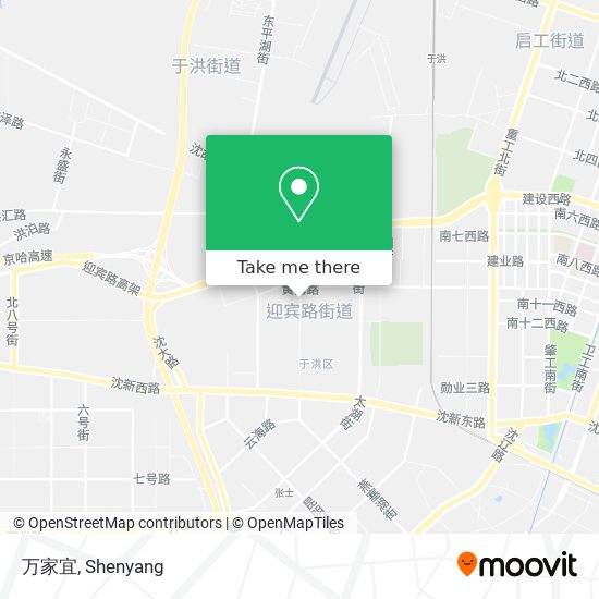 万家宜 map