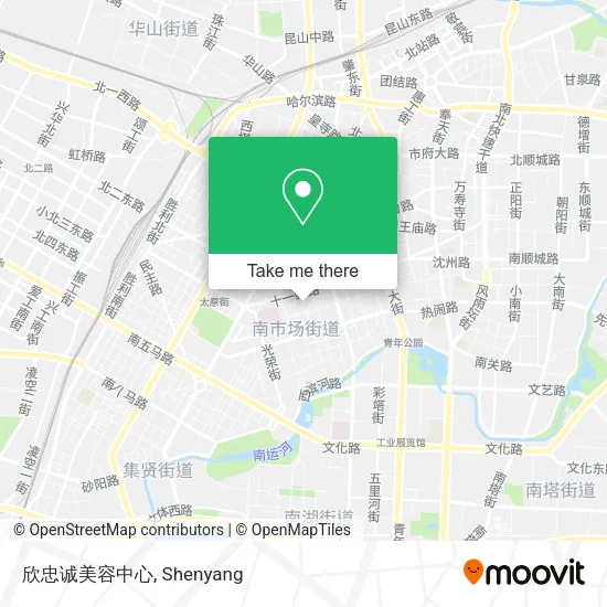 欣忠诚美容中心 map