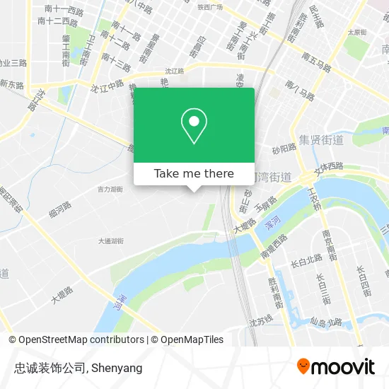 忠诚装饰公司 map