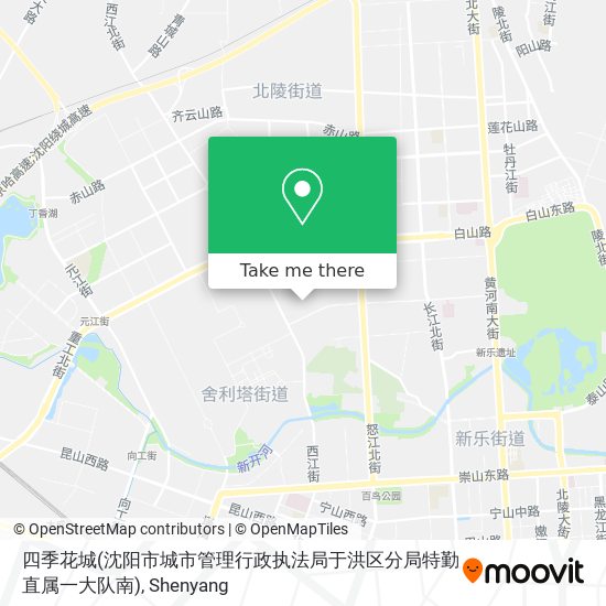 四季花城(沈阳市城市管理行政执法局于洪区分局特勤直属一大队南) map