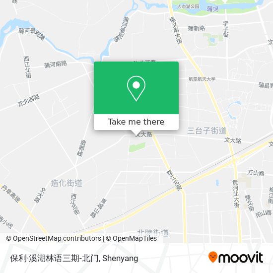 保利·溪湖林语三期-北门 map