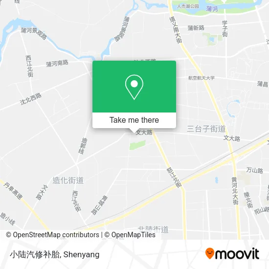 小陆汽修补胎 map