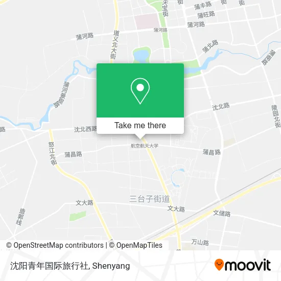 沈阳青年国际旅行社 map