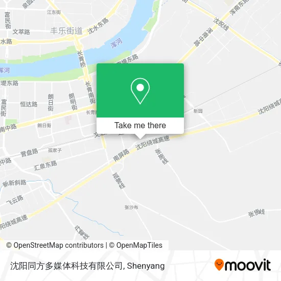沈阳同方多媒体科技有限公司 map