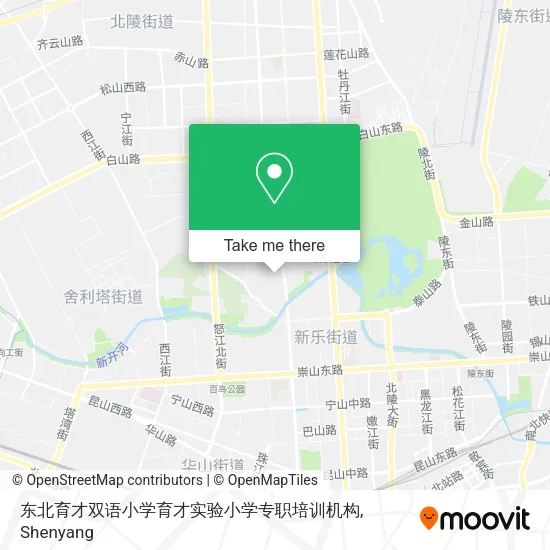 东北育才双语小学育才实验小学专职培训机构 map