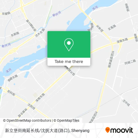 新立堡街南延长线/沈抚大道(路口) map
