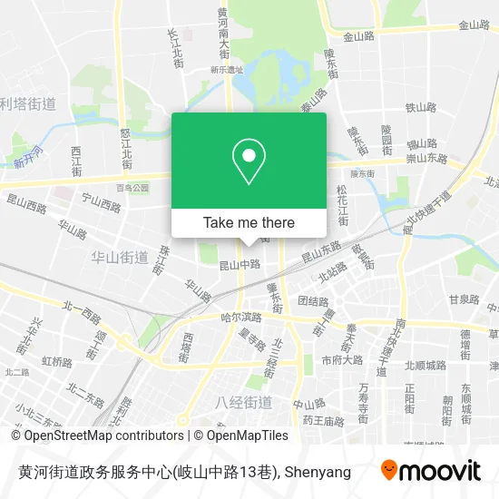 黄河街道政务服务中心(岐山中路13巷) map