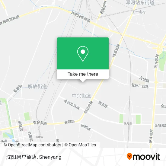 沈阳碧星旅店 map