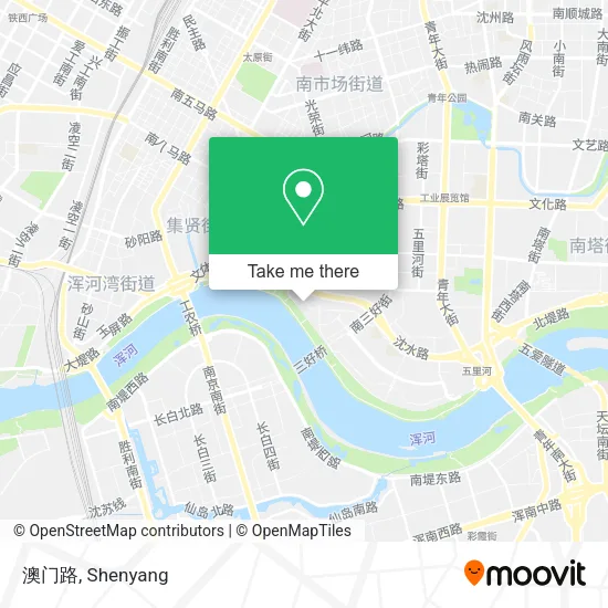 澳门路 map