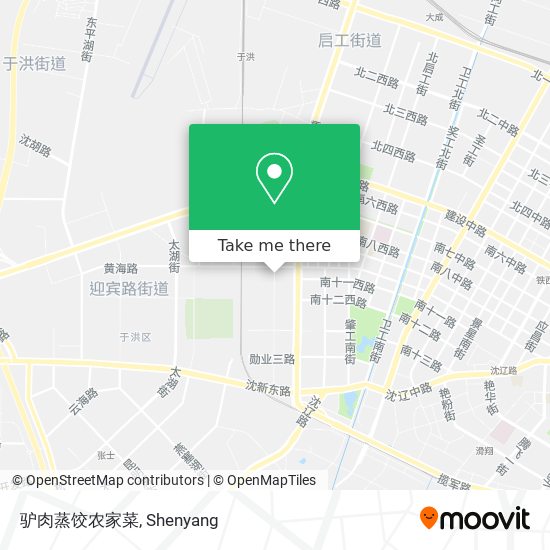 驴肉蒸饺农家菜 map