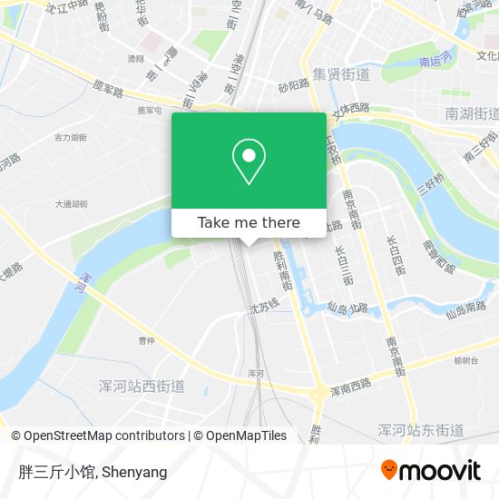 胖三斤小馆 map