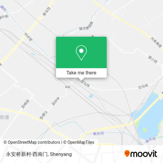 永安桥新村-西南门 map