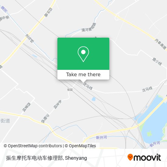 振生摩托车电动车修理部 map