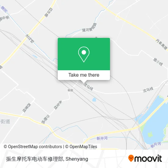 振生摩托车电动车修理部 map