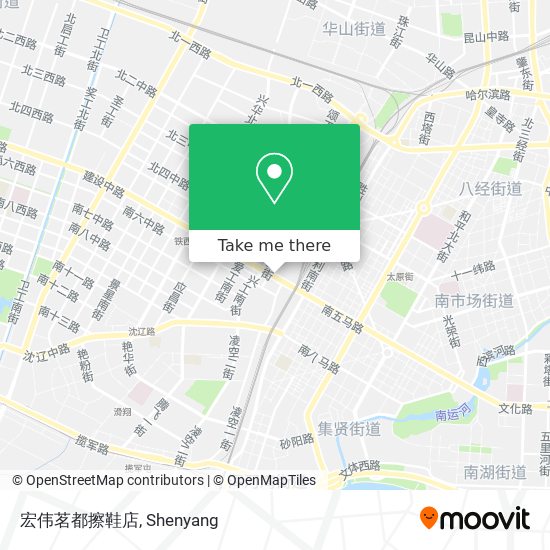 宏伟茗都擦鞋店 map