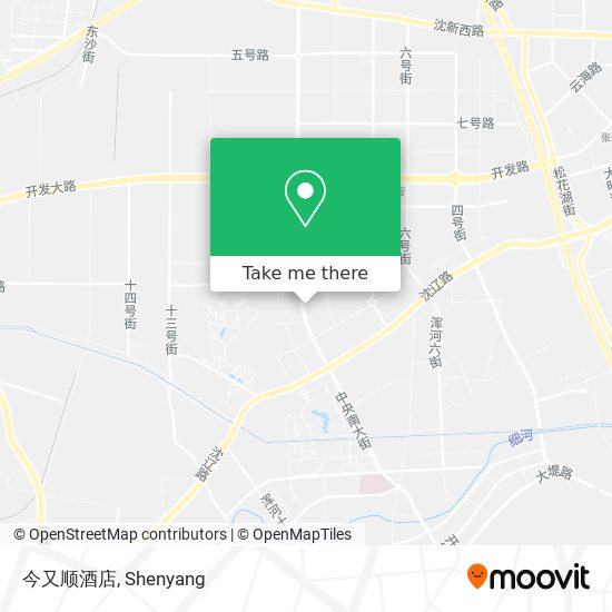 今又顺酒店 map